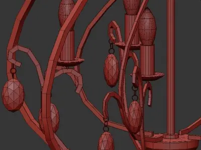 Possini Euro Clara 26 3D model
