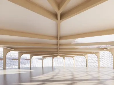 SPORTS CENTER 3D model