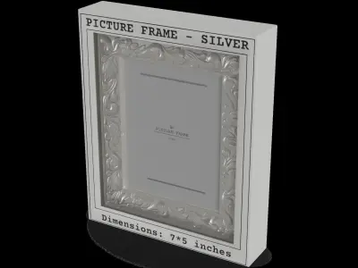 Home decorations Picture Frame Low-poly 3D model