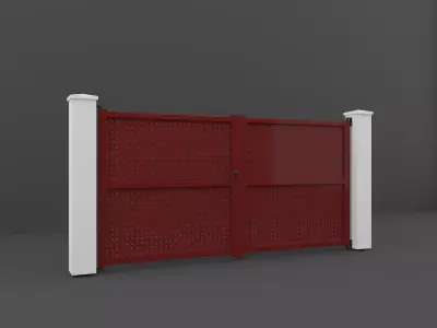 Outdoor Gate 3D model