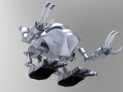 Raptor Robothelmets Series Sci Fi 3D print model