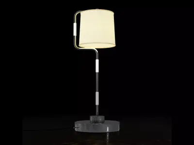 Modern floor lamp LOD and low poly Low-poly 3D model