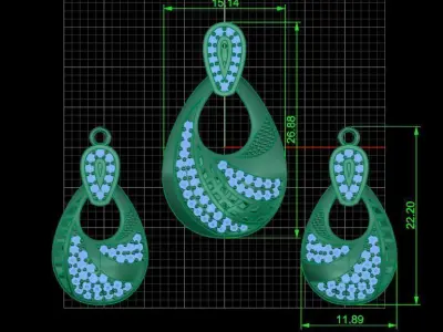 Half set 0054 3D print model