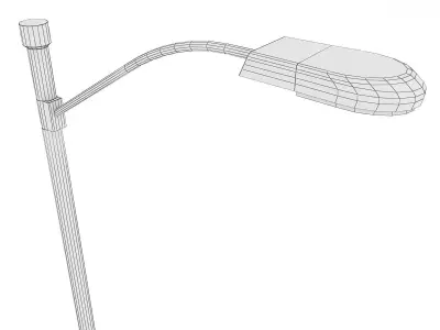 Streetlight street lamp 3D model