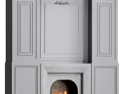 Fireplace 34 3D model