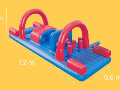 Survival Inflatable - Bouncy Low-poly 3D model