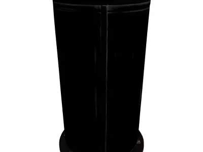 HighTech Industrial Energy Cell Low-poly 3D model