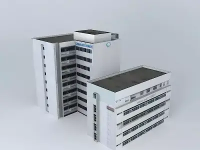 Hospital Tebet 3D model