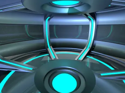  Sci Fi Room 3D model