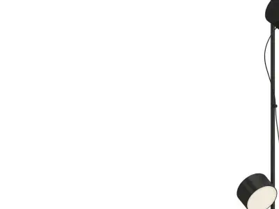 Post Floor Lamp 3D model