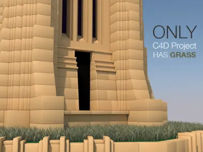 Beirut Clock Tower Landmark - Parliament of Lebanon 3D model