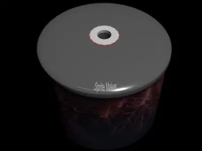 LArendsian Whirlwind - Sprite Maker  - Concept 3D model