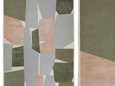 Boulder rug 3D model