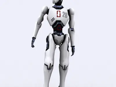 3DRT - iRobots  Low-poly 3D model