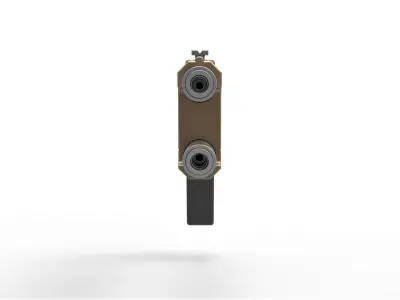 Nausicaan Pistol from Star Trek Enterprise TV series 3D model