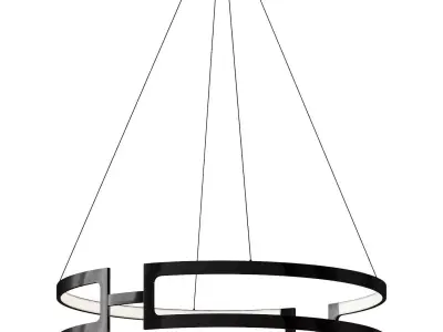 Bettony LED Chandelier 3D model