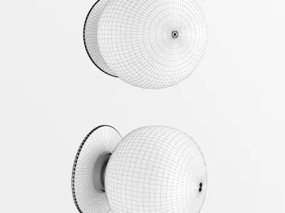 BALL CABINET KNOB 3D model
