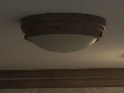 Modern Light 02 Free low-poly 3D model