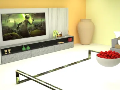 Living Room 3D model