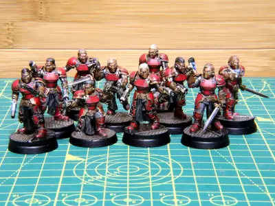 Obsidian Guard - Janissary - Assault Squad 3D print model