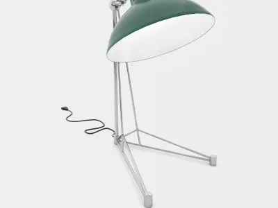 Vintage table lamp 3D model purchase