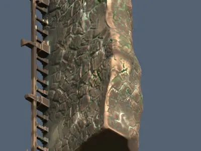 tile set 3D model