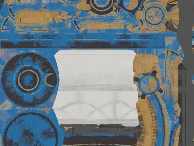 Little Wizard Oil Lantern 8K Low-poly 3D model