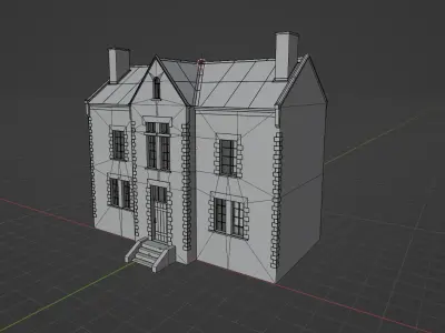French house 3D model purchase