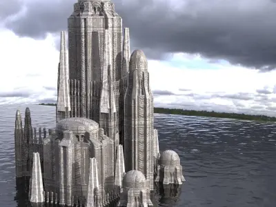 Dishonoured fortress 2 3D model