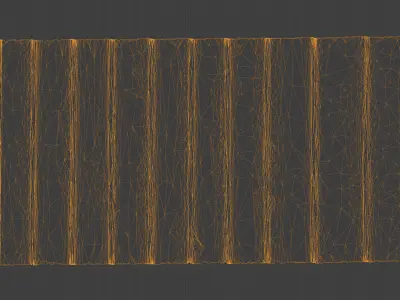 Photorealistic 3D scan of old concrete stairs Low-poly 3D model purchase