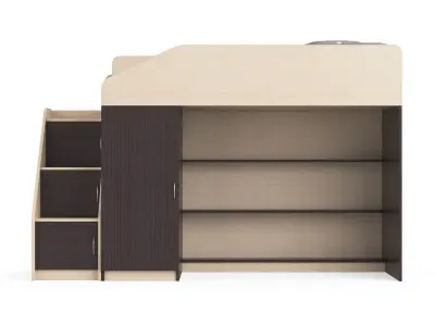 Legenda K11 with LY11 childrens modular bed 3D model