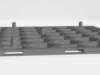Cklick Tiles Hexagon Free 3D print model