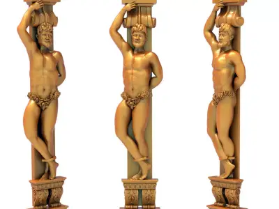 Baget capital 3d model STL 3D model