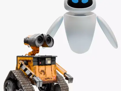 WALL-E Collection 3D Model Pack