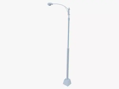 Street Light Low-poly 3D model