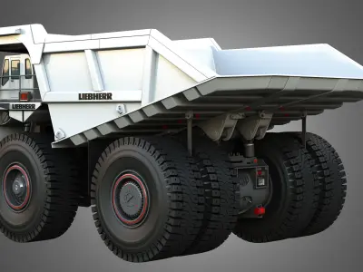 T274 - Off-Highway - Mining Dump Truck 3D model