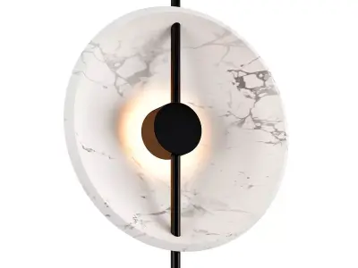 delano marble wall light 3D model