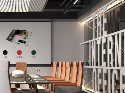 Conference Room 3D model