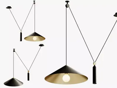 Chandelier vasmar 3D model