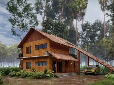 Holiday Retreat 3D model