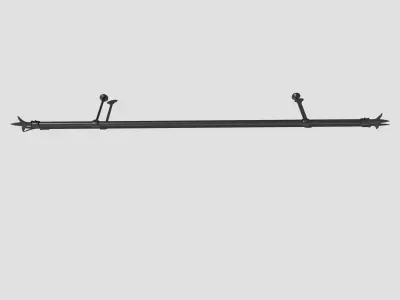 Curtain Rod 3D model
