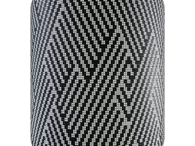 Tile Ceramica Bardeli Black white Set 05 Texture