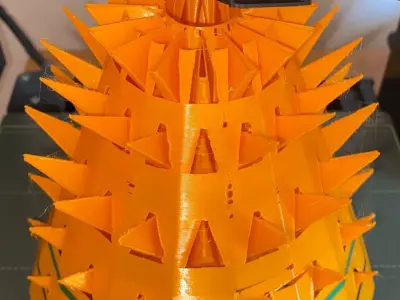 Pyramid Lamp 3D print model