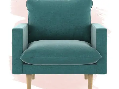 Brympton 34 Wide Armchair 3D model
