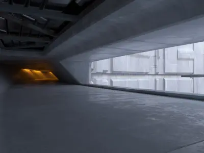  Sci-fi Interior 19 - Tunnel 