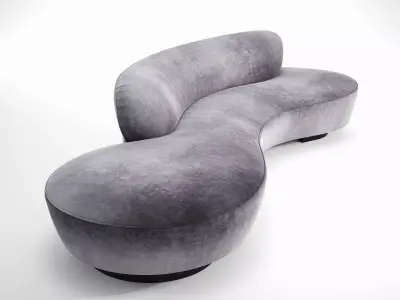 Serpentine Sofa 3D model
