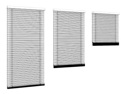 Wooden Shutters 1 3D model