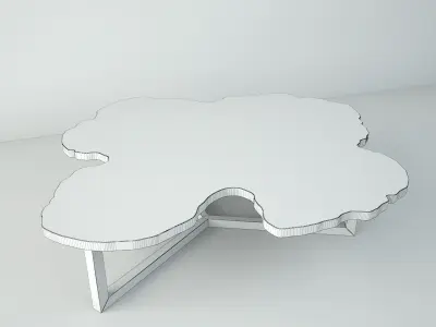 Lychee Stump Table 3D model