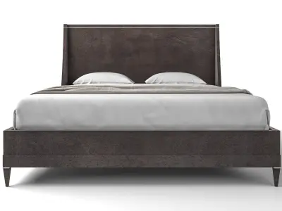 Theodore Alexander - Shagreen Bed 3D model