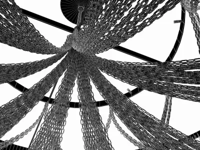 Terzani Soscik Ceiling Light 3D model